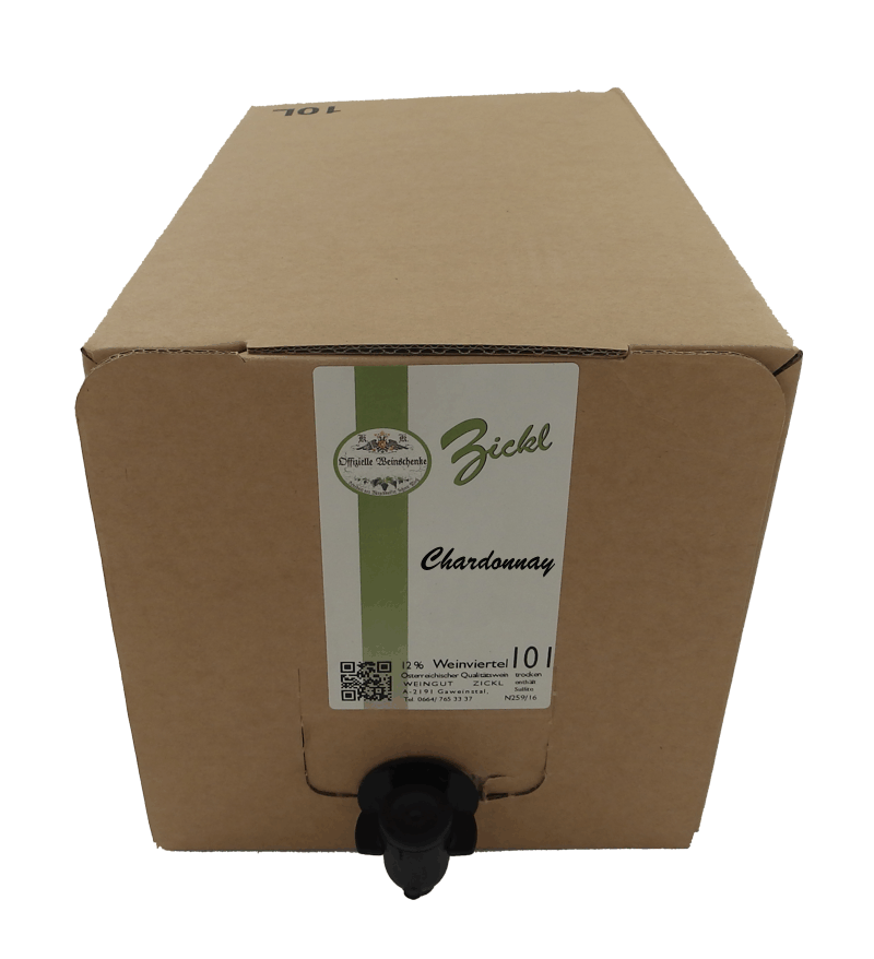 Chardonnay in der Bag in Box