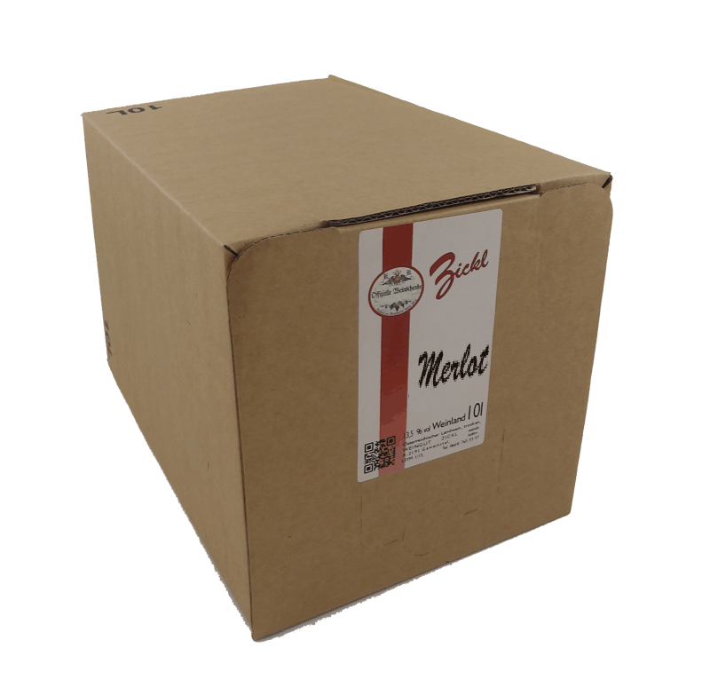 Merlot  in der Bag in Box