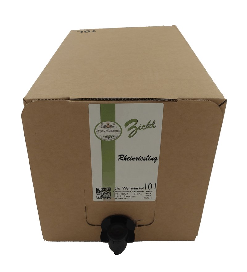 Rheinriesling in der Bag in Box