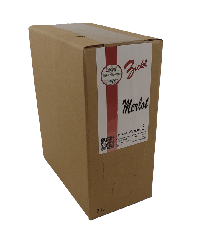 Merlot  in der Bag in Box