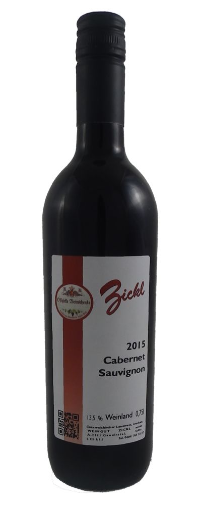 Cabernet Sauvignon 2015  Weingut Zickl