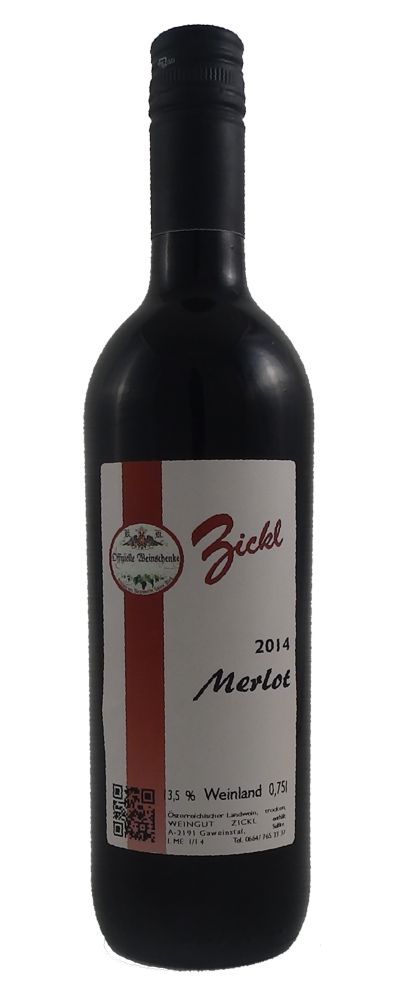 Merlot 2013  Weingut Zickl