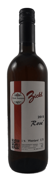 Blauer Zweigelt Rose 2014  Weingut Zickl