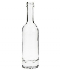 0,05 Liter Flasche in Form einer Weinflasche
