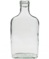 0,2 Liter Flasche in Form einer Brustflasche