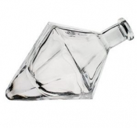 0,015  Liter Flasche in Form eines Diamanten